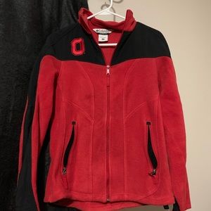 Columbia Ohio State fleece jacket